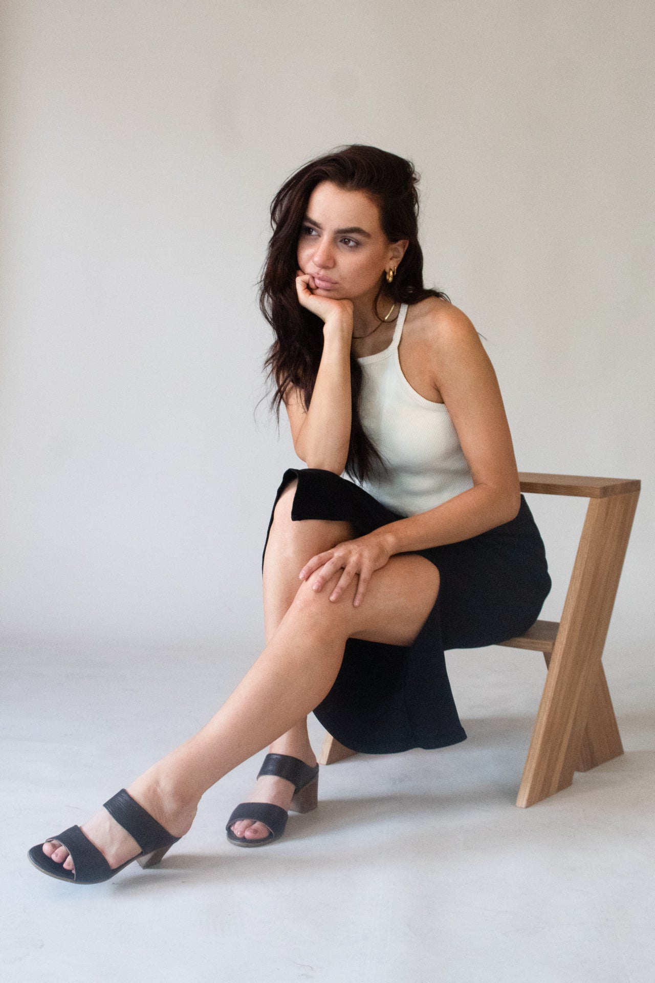 Crop-Top AUDREY aus Bio-Baumwolle - Ecru