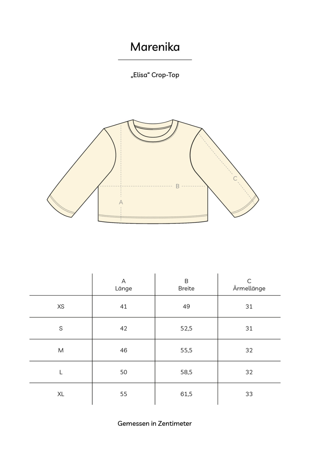 Crop-Top ELISA aus Bio-Baumwolle - Olive